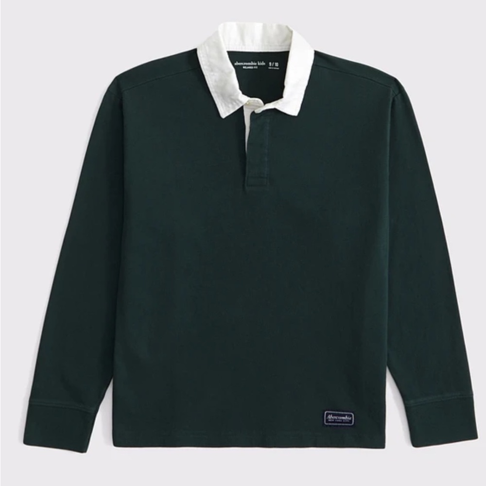 Abercrombie Kids Relaxed Fit Rugby Polo *NWT*